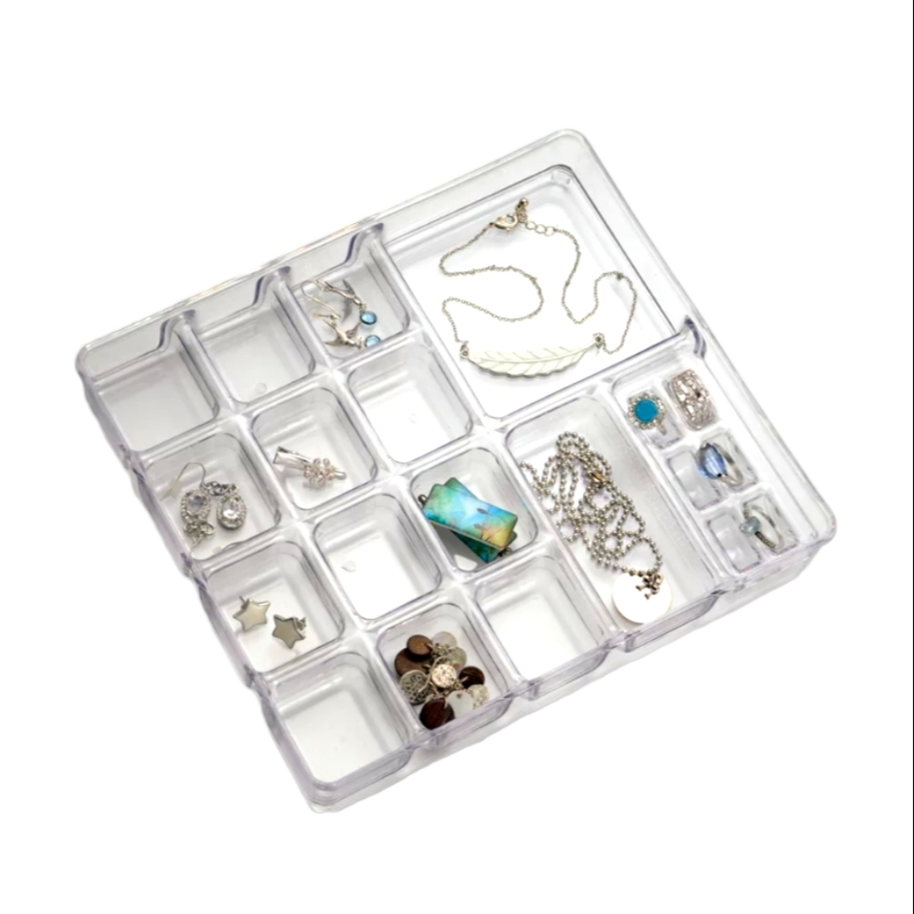 Acrylic Stacking Jewelry Organizer